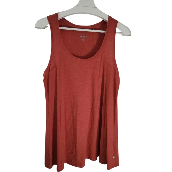 TOAD&CO Organic Cotton Tank Top Orange small - Picture 2 of 9